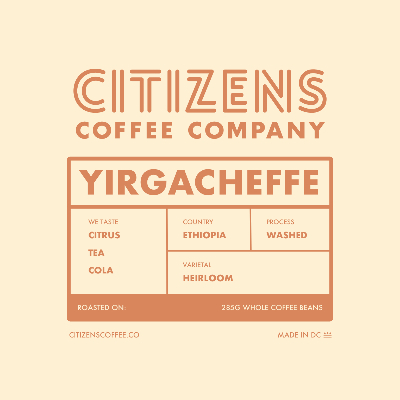 Ethiopia Yirgacheffe - Gelana Abaya